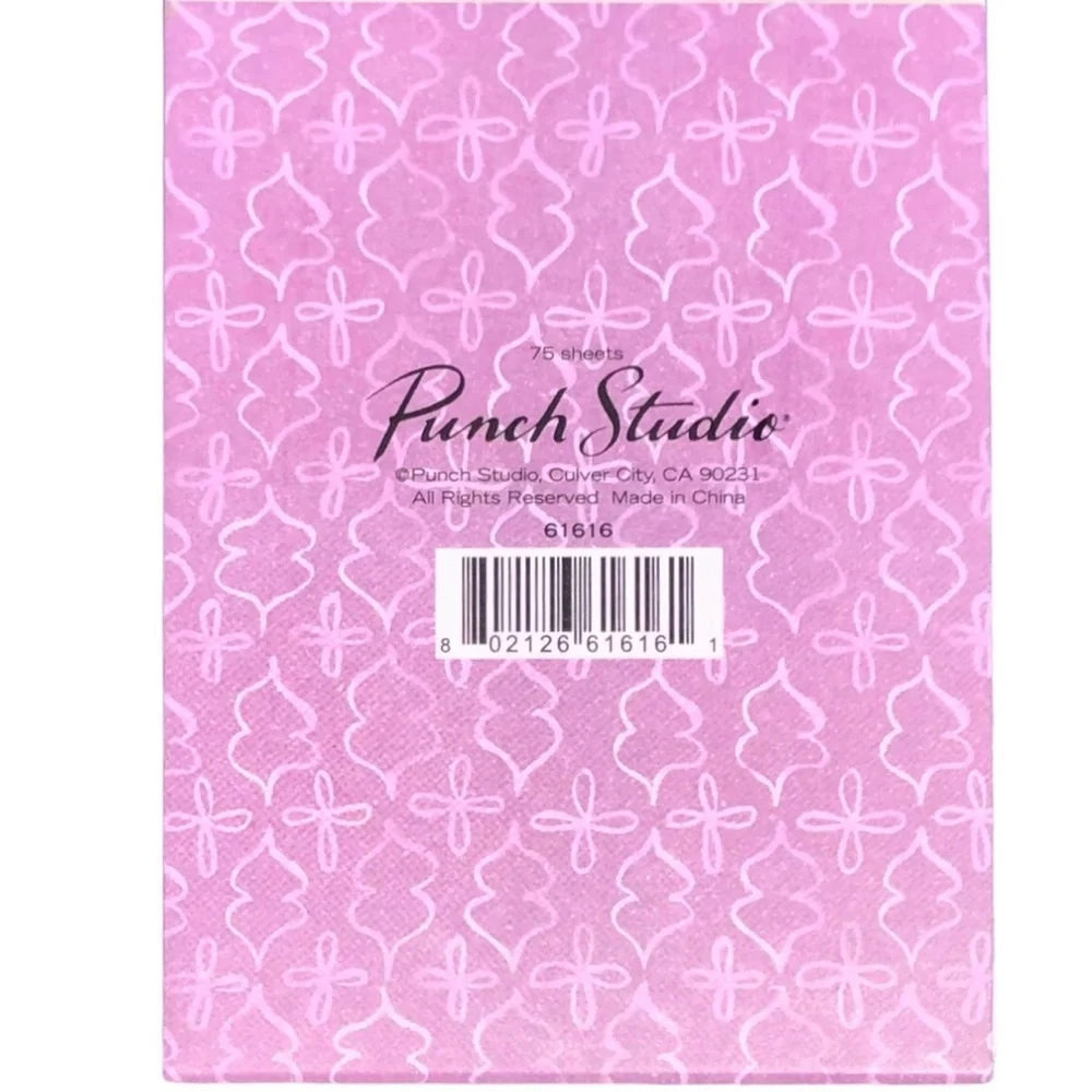 Punch Studio Embellished Mini Notepad ~ Good Things Happen (61616)